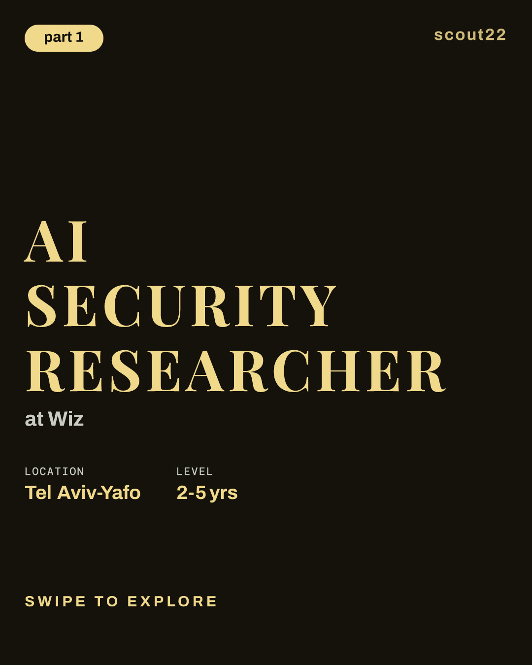 AI Security Researcher at Wiz