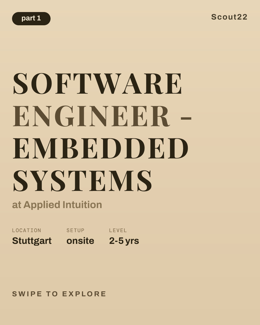 Software Engineer - Embedded Systems at Applied Intuition