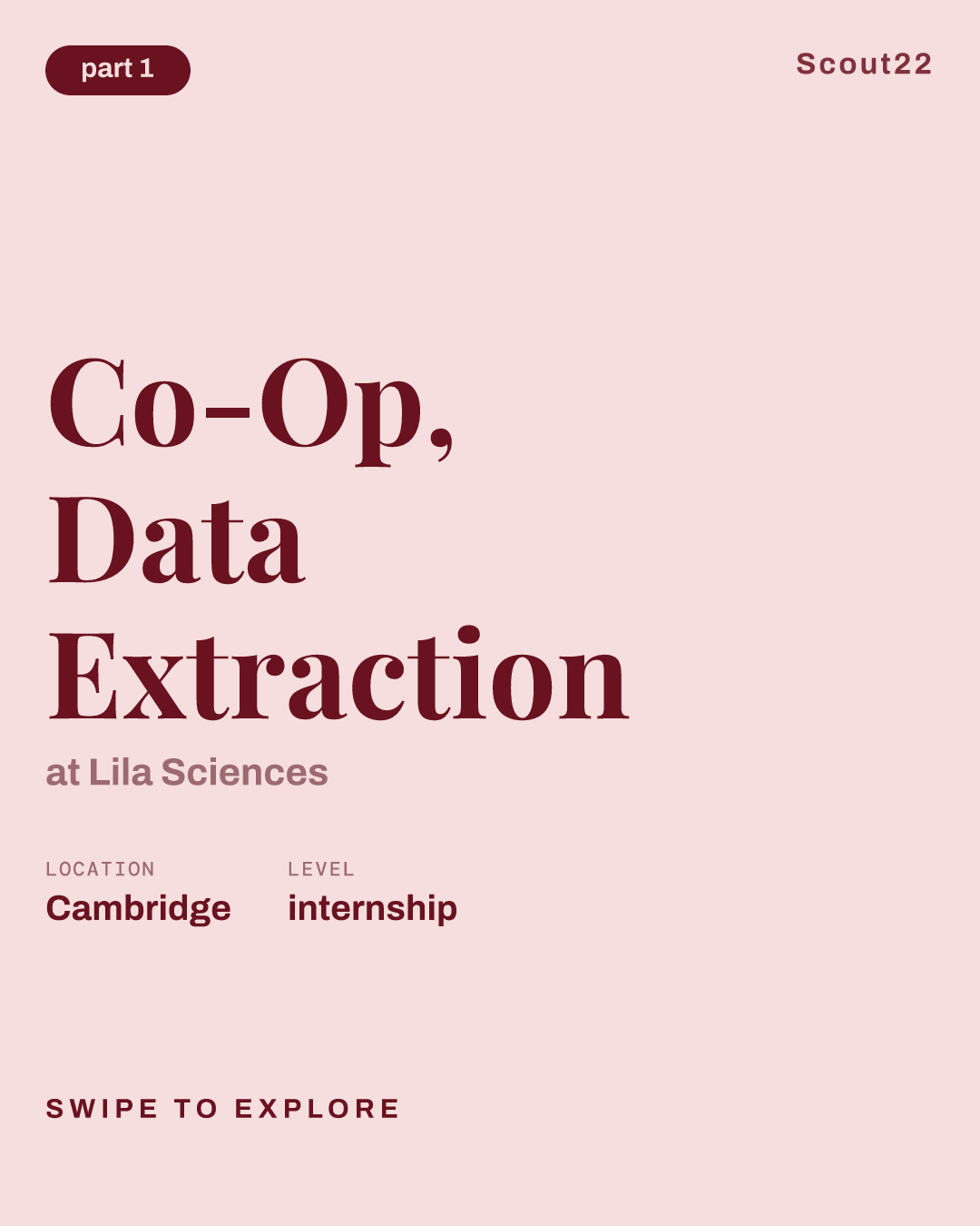 Co-Op, Data Extraction at Lila Sciences