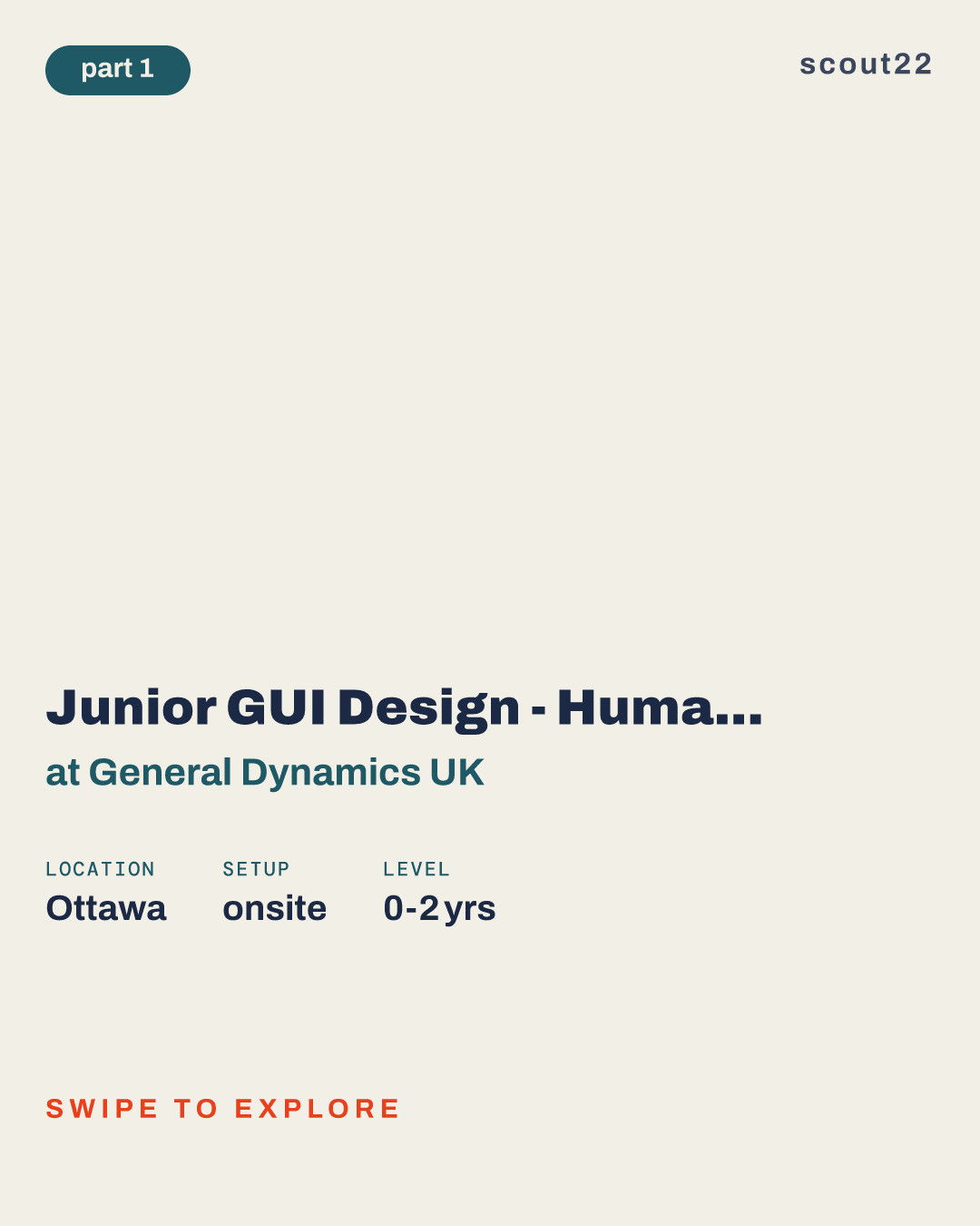 Junior GUI Design - Human Factors Engineering at General Dynamics UK