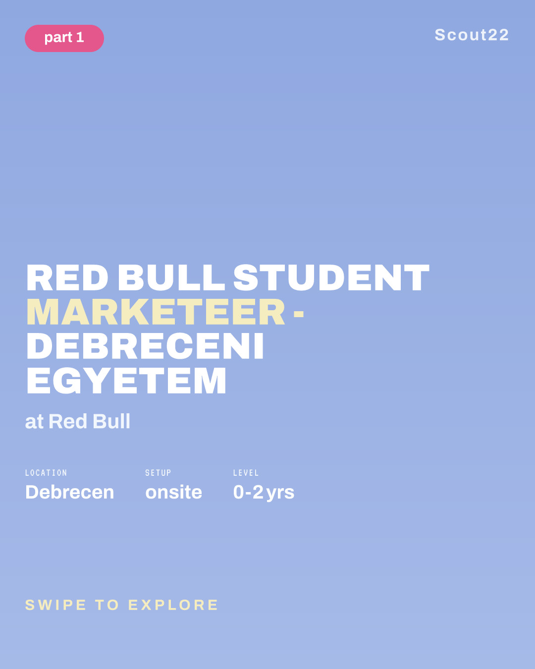 Red Bull Student Marketeer - Debreceni Egyetem at Red Bull