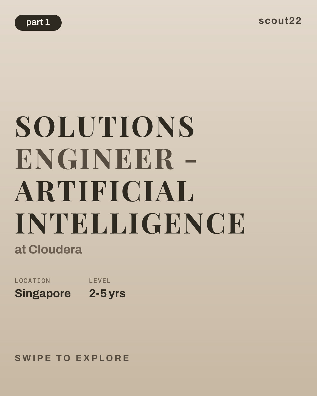Solutions Engineer - Artificial Intelligence at Cloudera