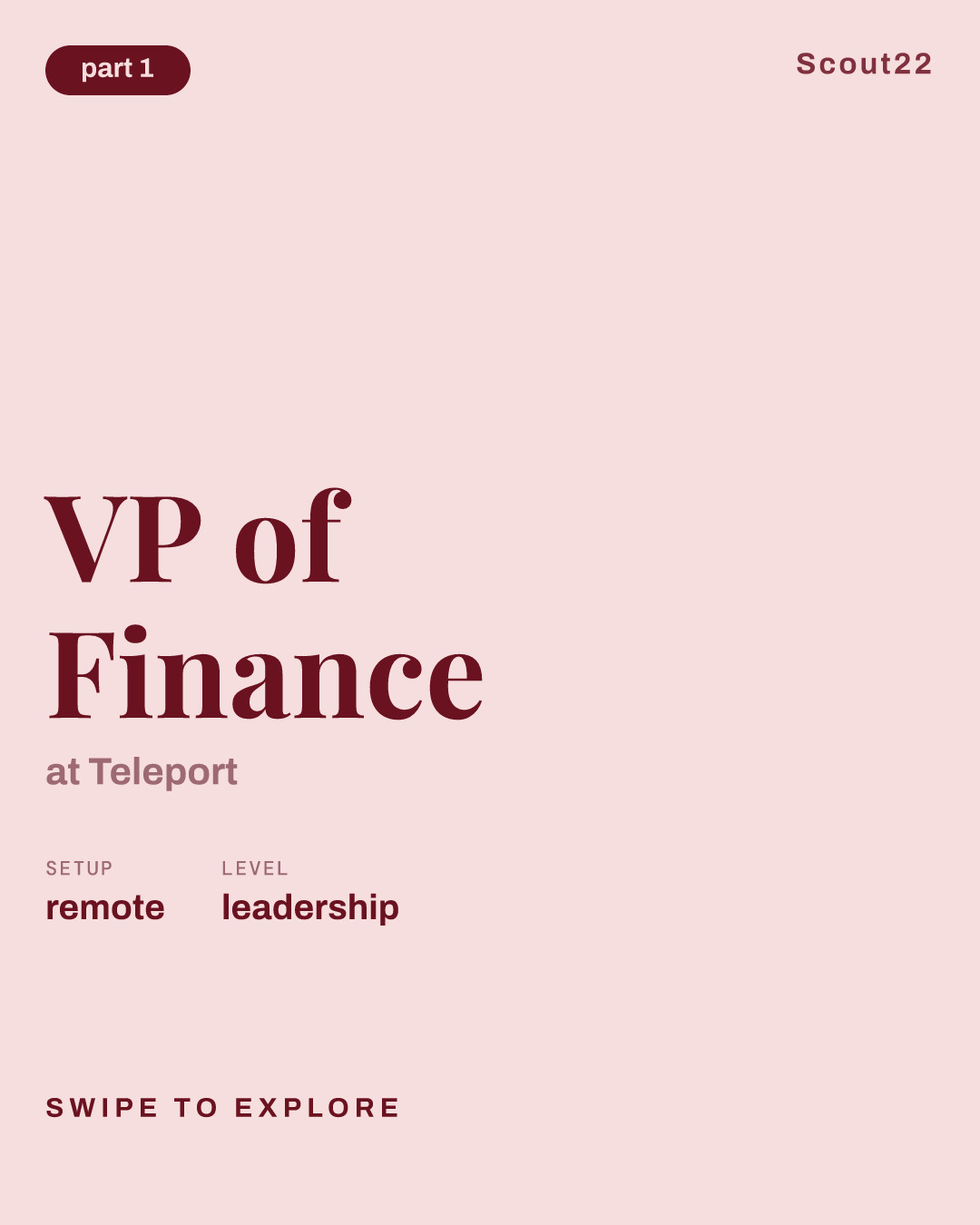 VP of Finance at Teleport