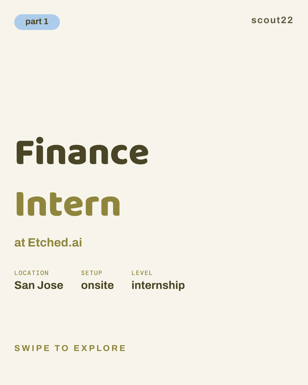 Finance Intern at Etched.ai