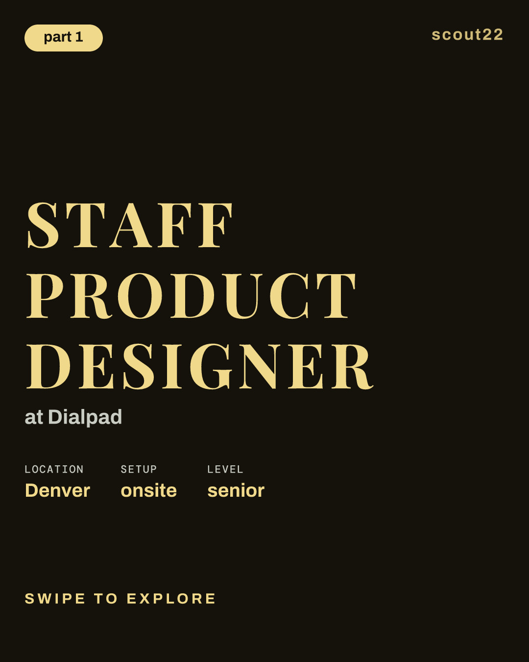 Staff Product Designer at Dialpad
