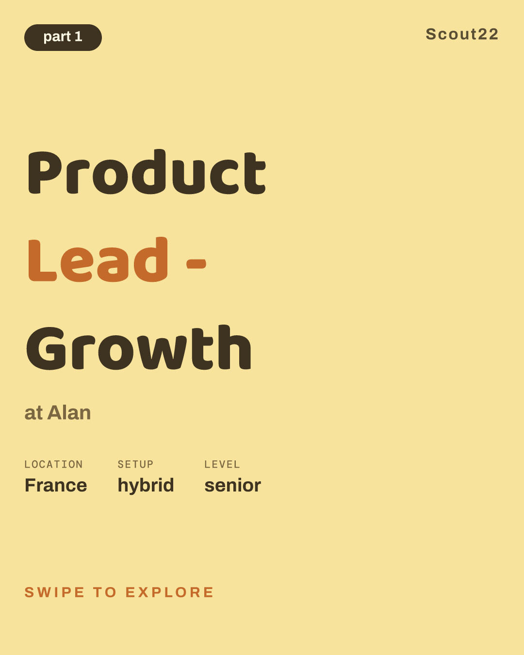 Product Lead - Growth at Alan