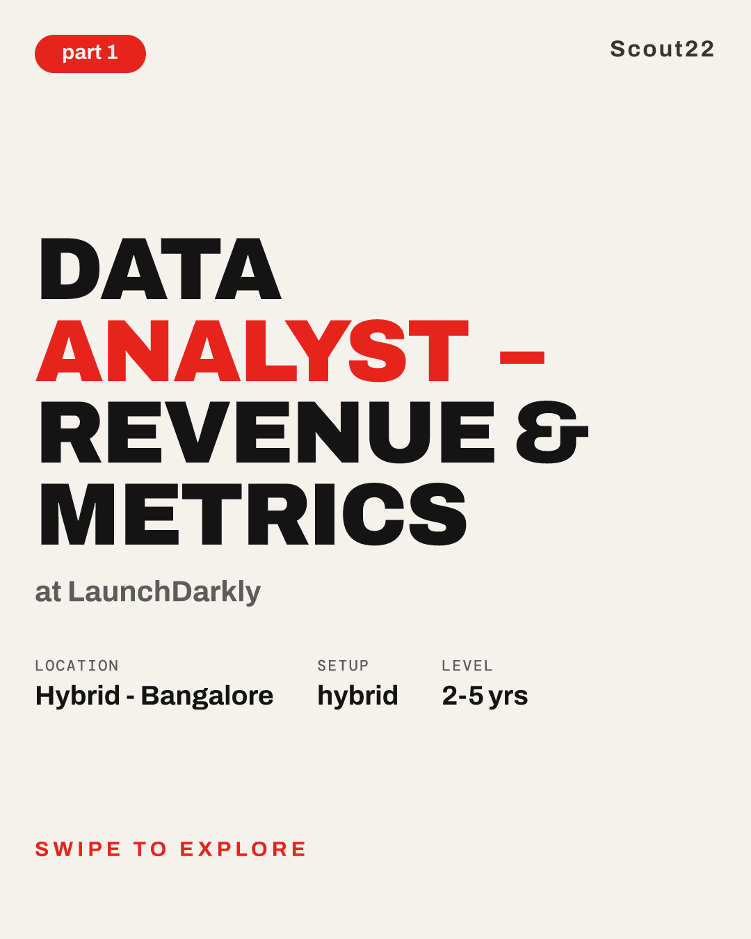 Data Analyst – Revenue & Metrics at LaunchDarkly