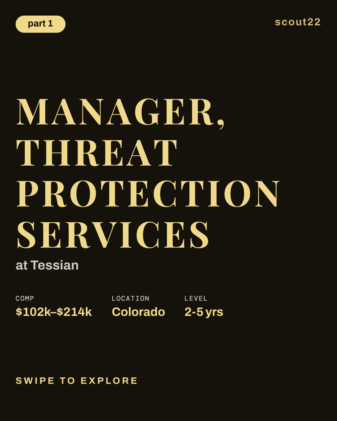 Manager, Threat Protection Services at Tessian