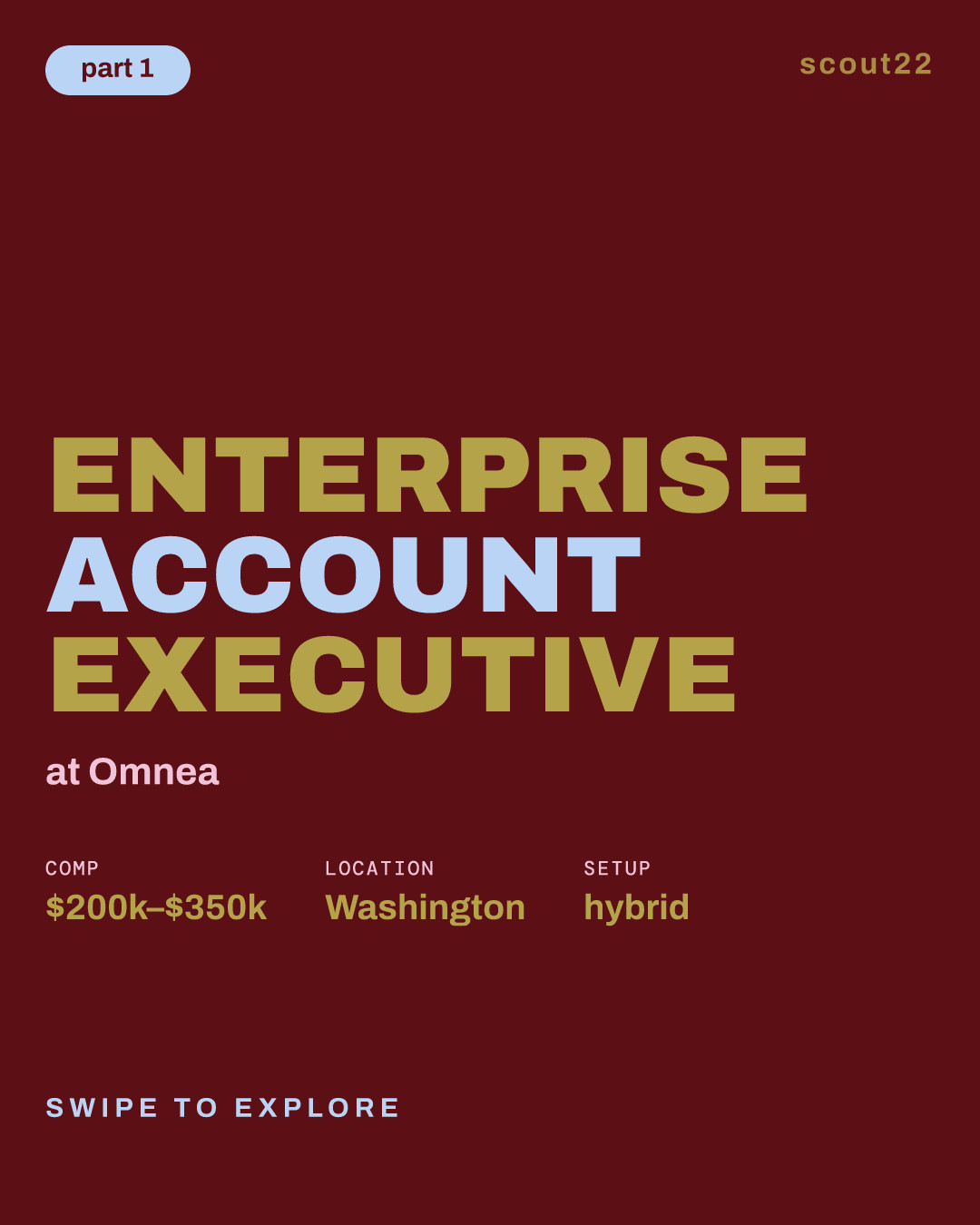 Enterprise Account Executive at Omnea