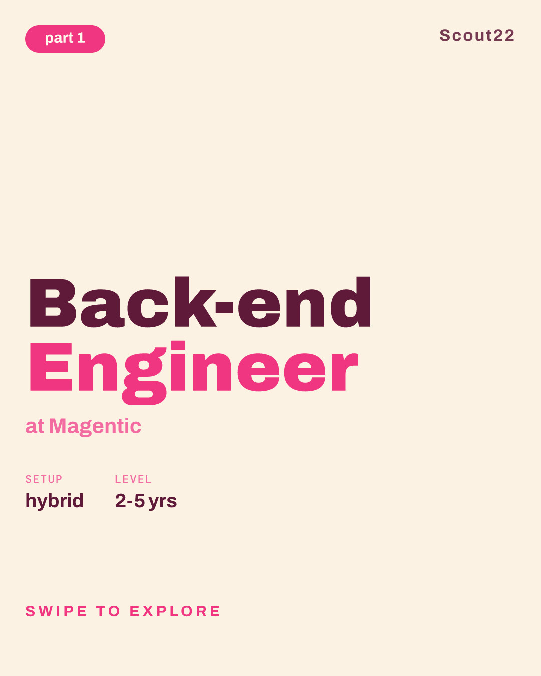 Back-end Engineer at Magentic
