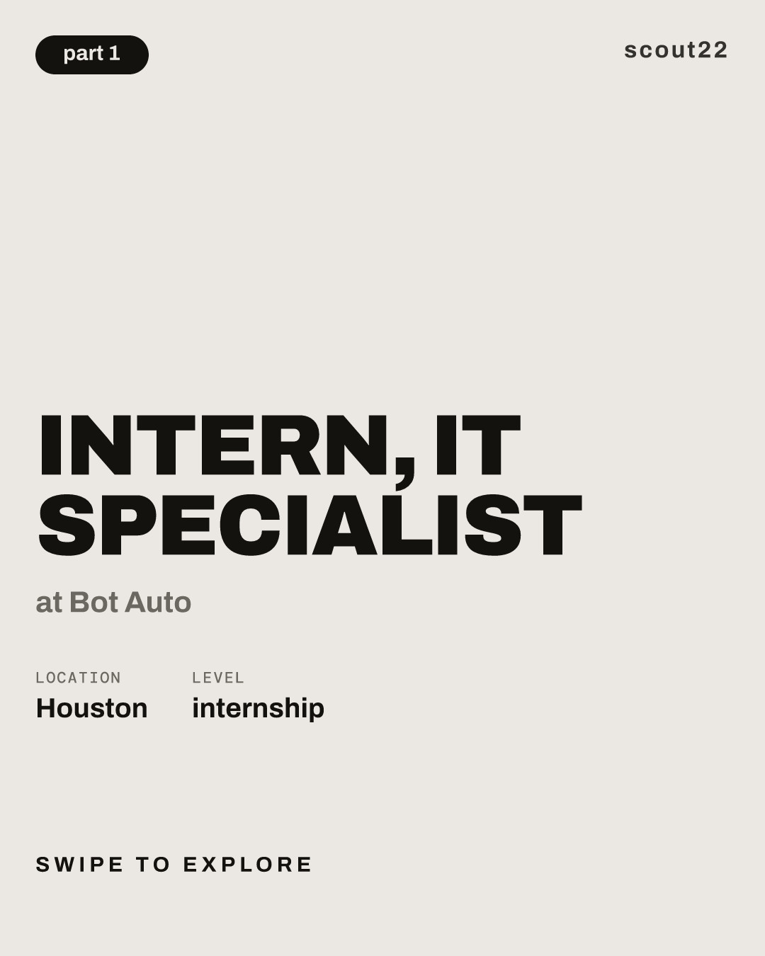 Intern, IT Specialist at Bot Auto