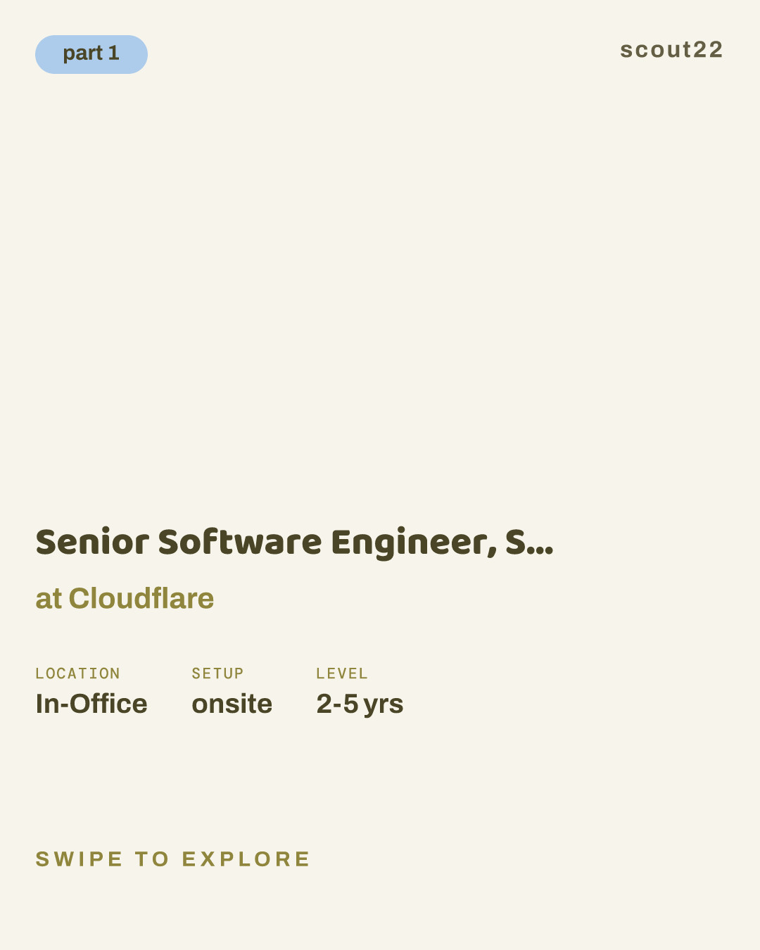 Senior Software Engineer, Storage Infrastructure at Cloudflare