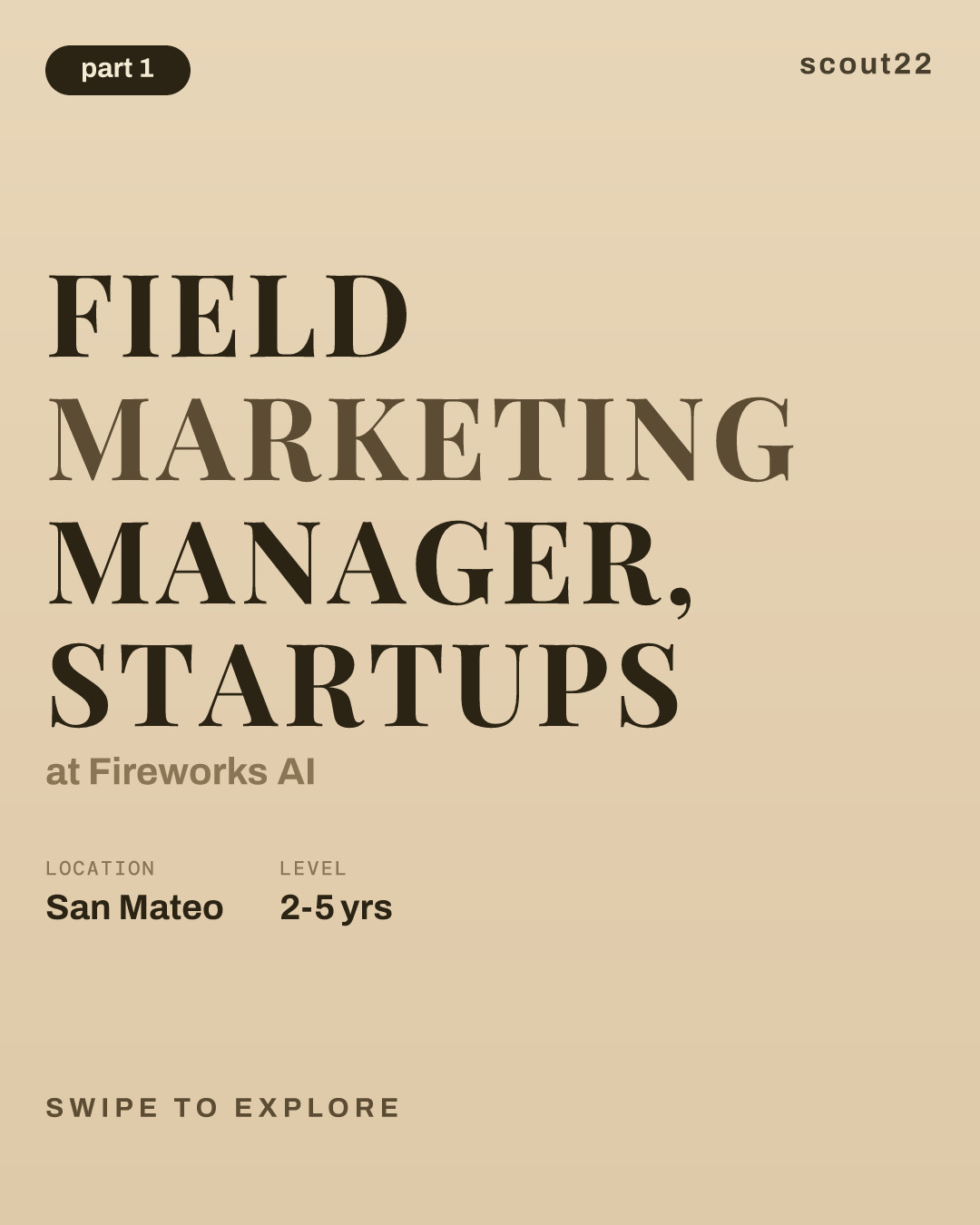 Field Marketing Manager, Startups at Fireworks AI