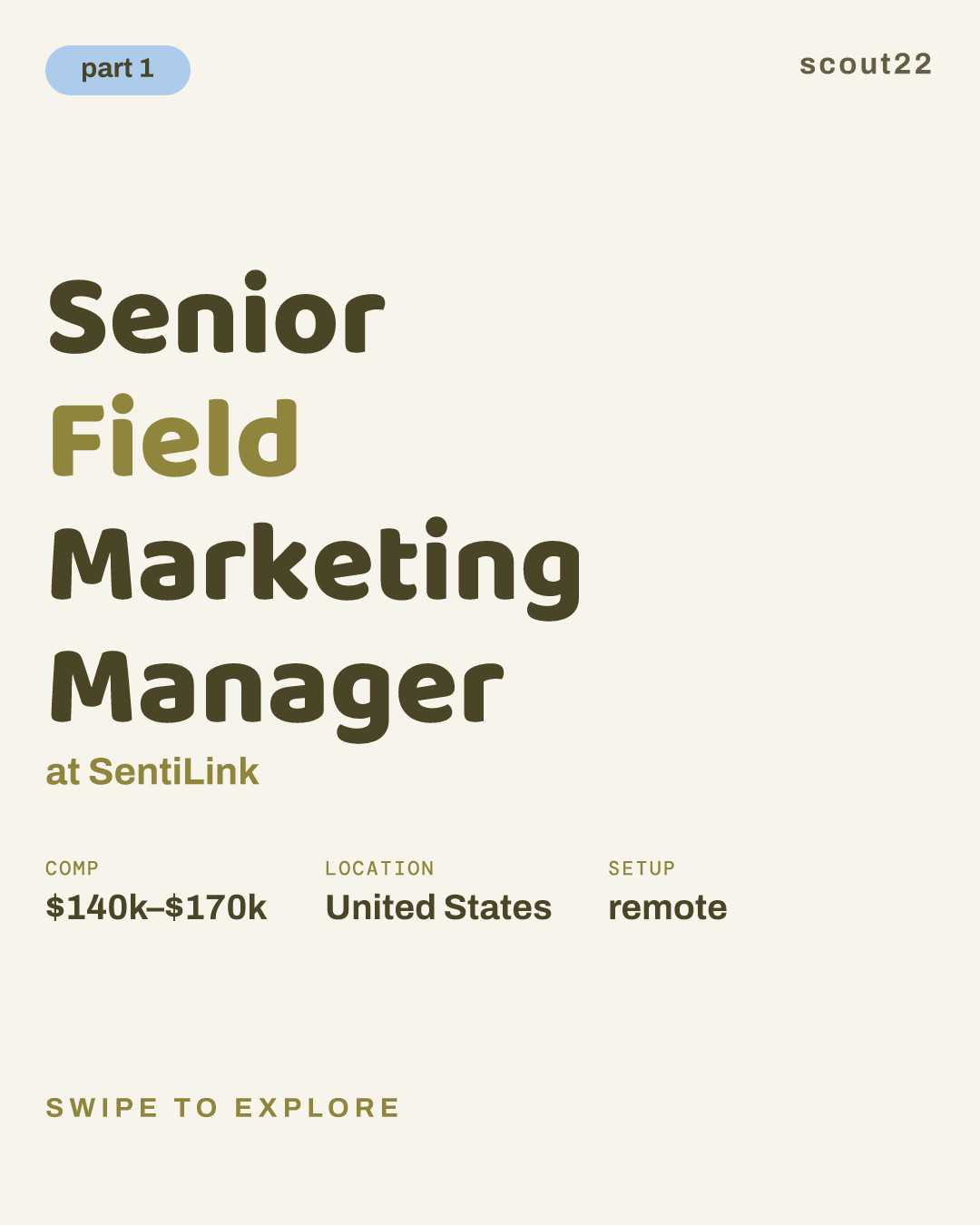 Senior Field Marketing Manager at SentiLink