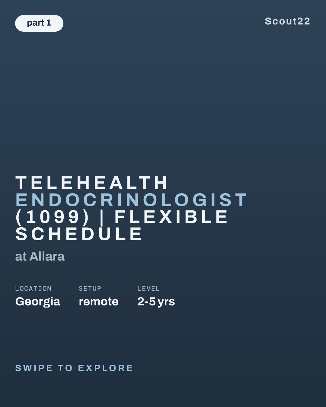 Telehealth Endocrinologist (1099) | Flexible Schedule at Allara