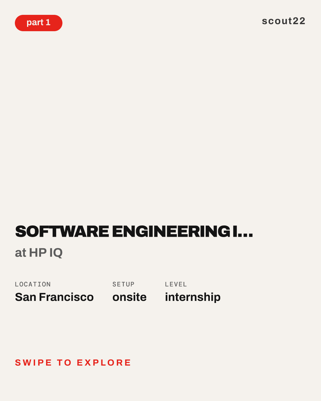Software Engineering Intern, AML Platform (Summer 2027) at HP IQ