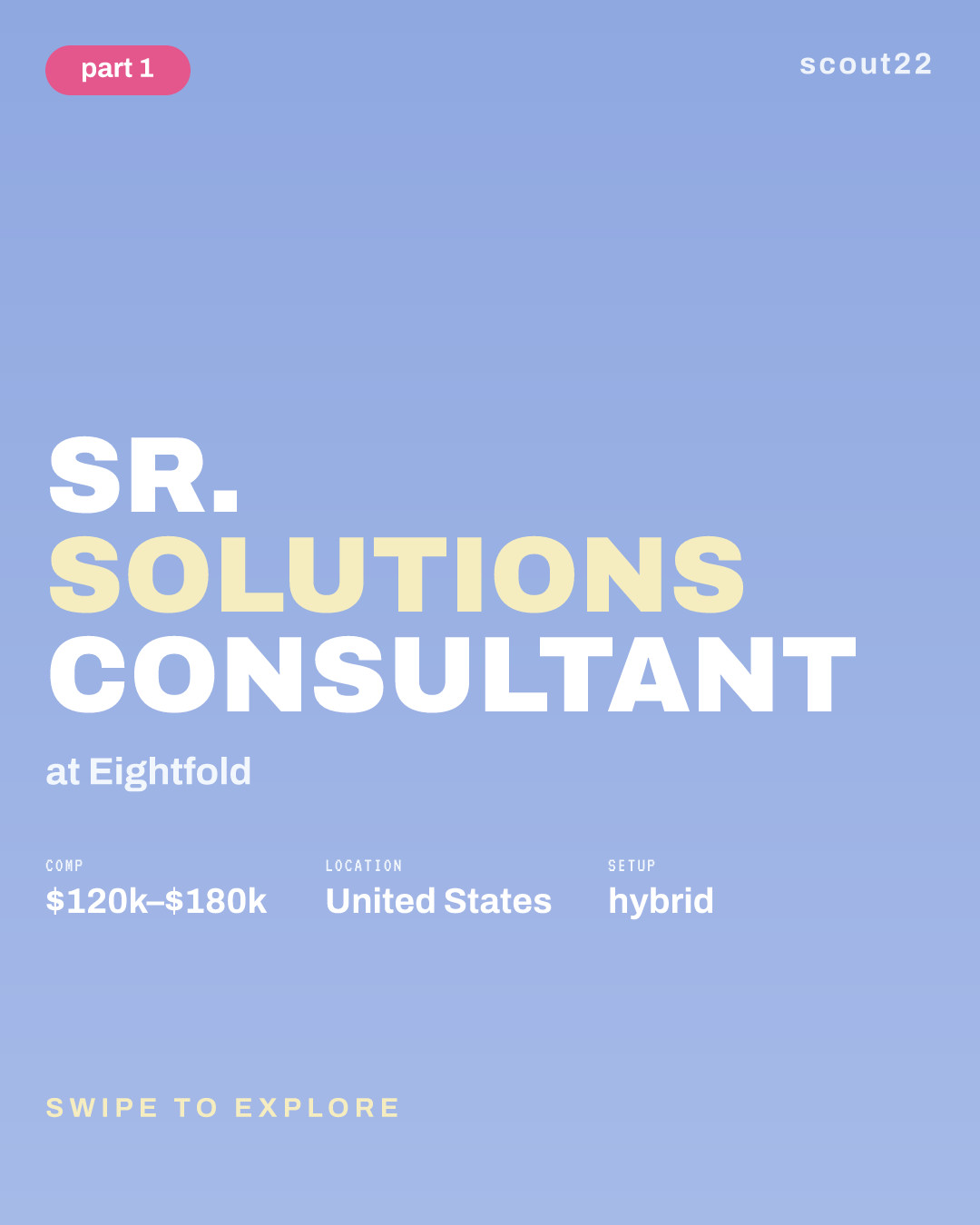 Sr. Solutions Consultant at Eightfold