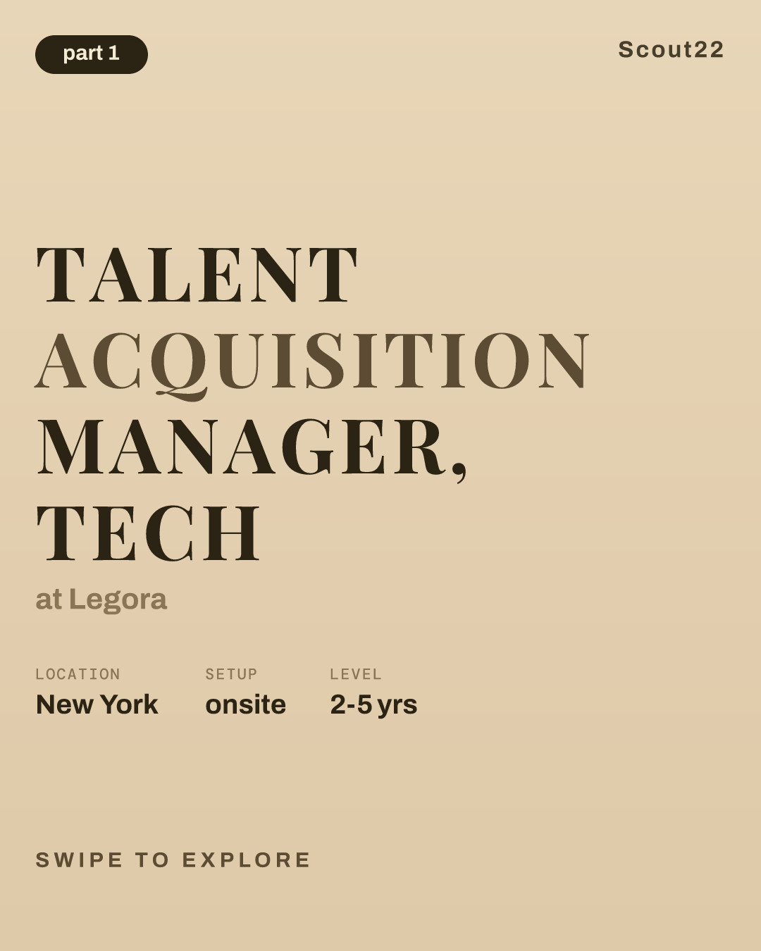Talent Acquisition Manager, Tech at Legora