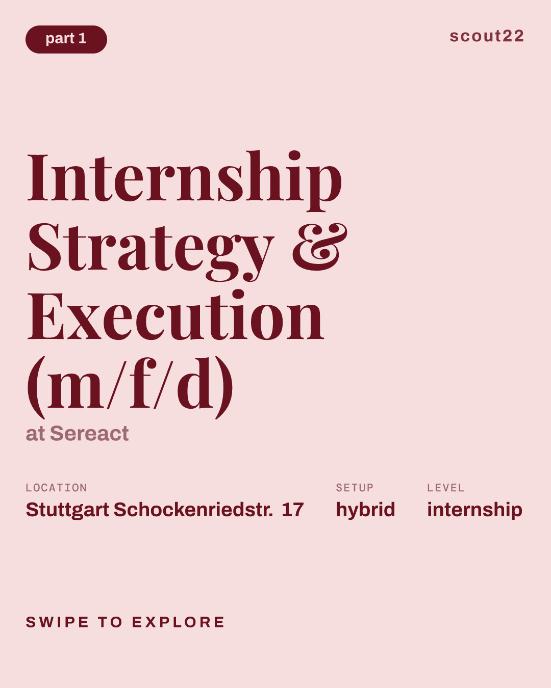 Internship Strategy & Execution (m/f/d) at Sereact