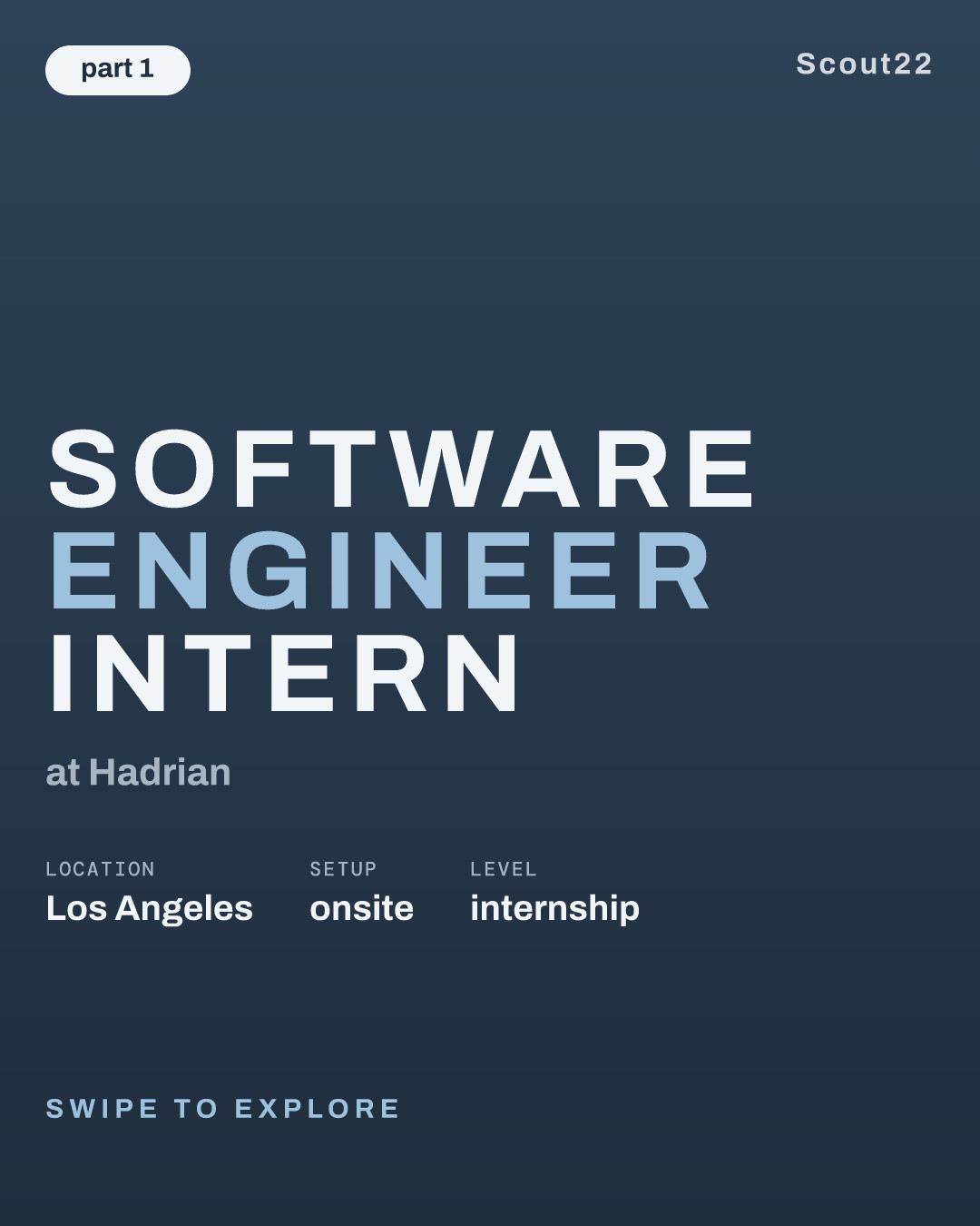 Software Engineer Intern at Hadrian