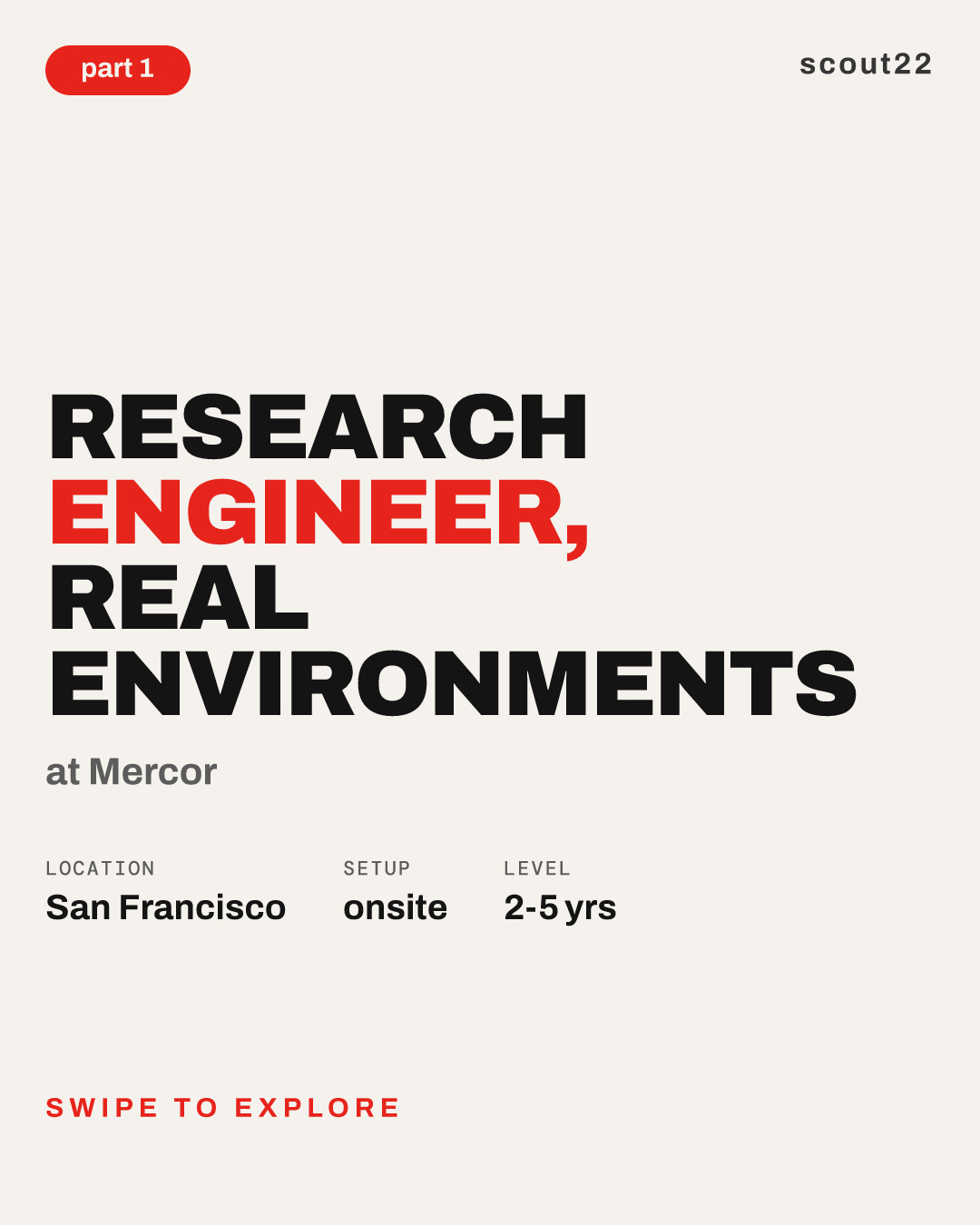 Research Engineer, Real Environments at Mercor