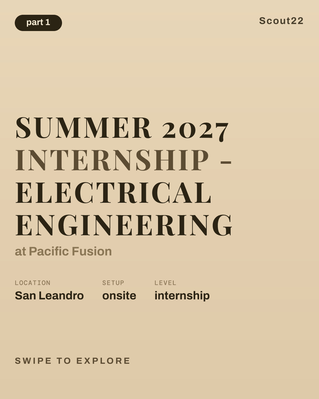 Summer 2027 Internship - Electrical Engineering at Pacific Fusion