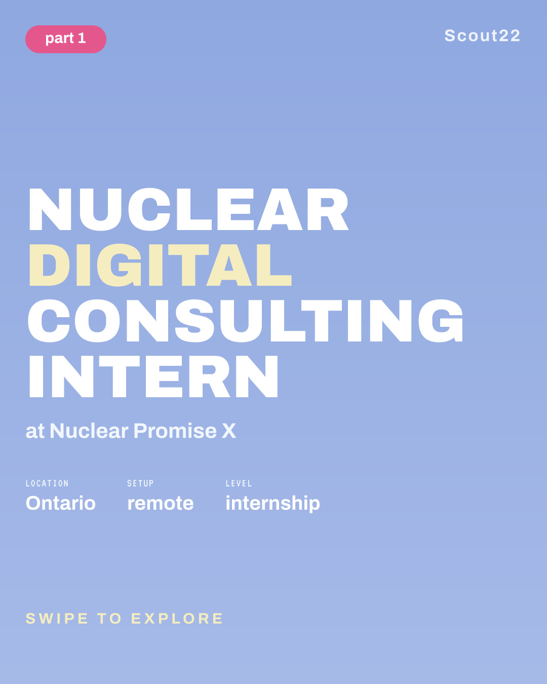Nuclear Digital Consulting Intern at Nuclear Promise X