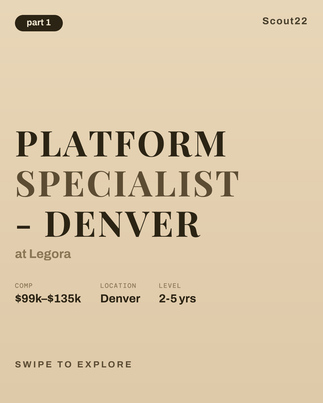 Platform Specialist - Denver at Legora