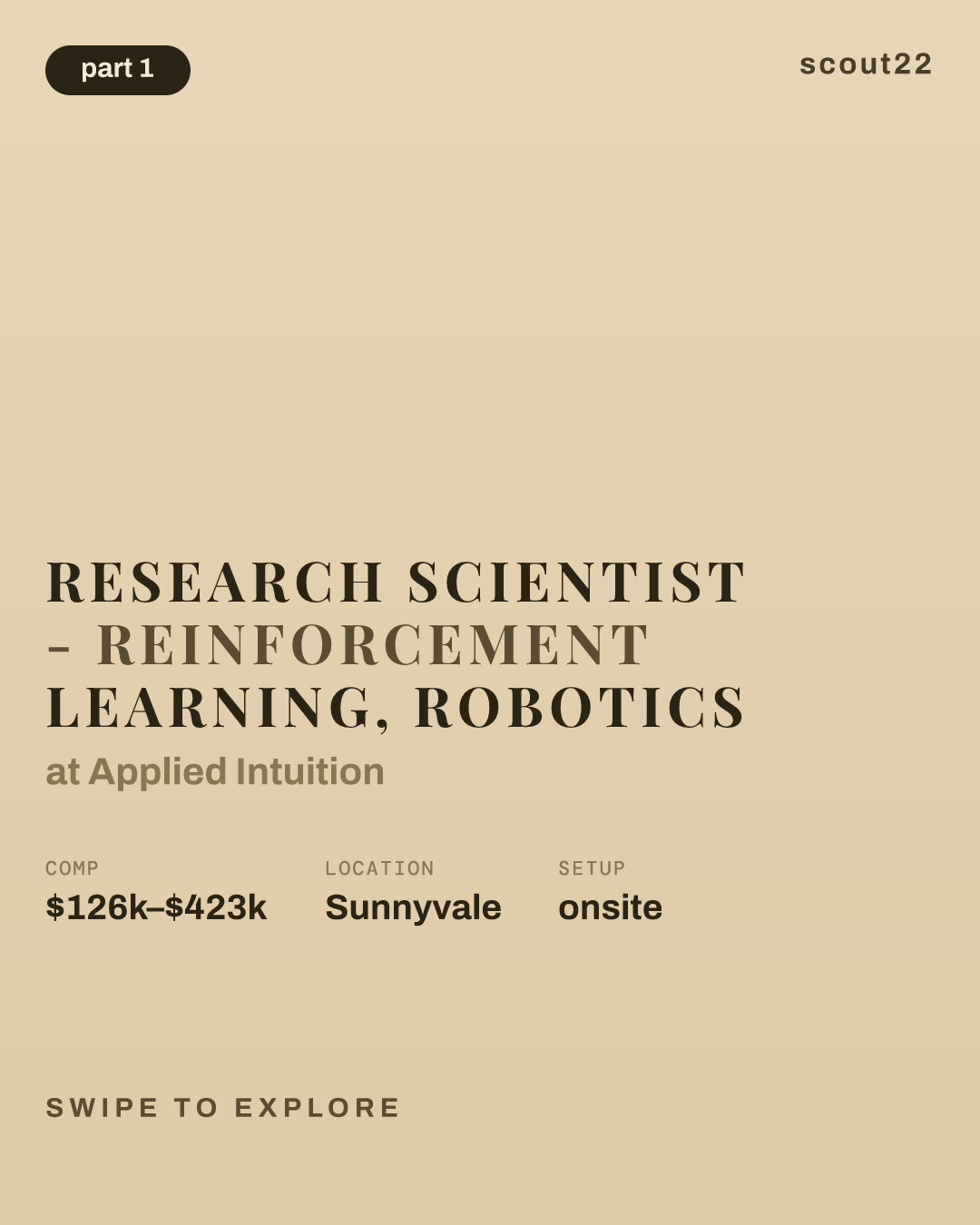 Research Scientist - Reinforcement Learning, Robotics at Applied Intuition