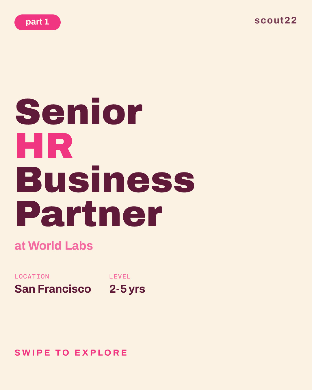 Senior HR Business Partner at World Labs