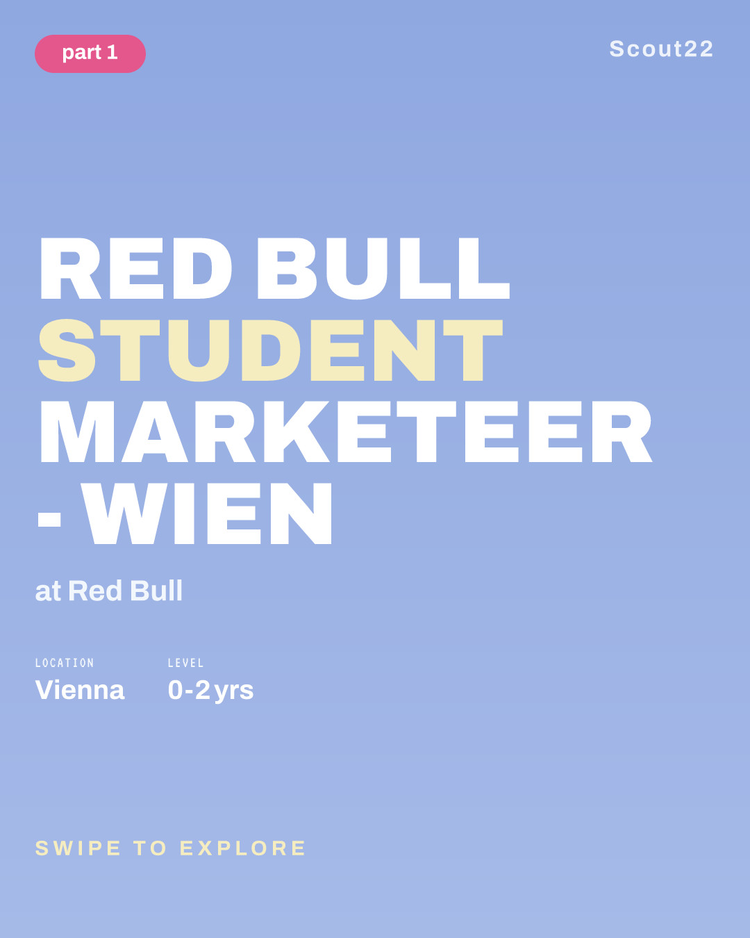 Red Bull Student Marketeer - Wien at Red Bull