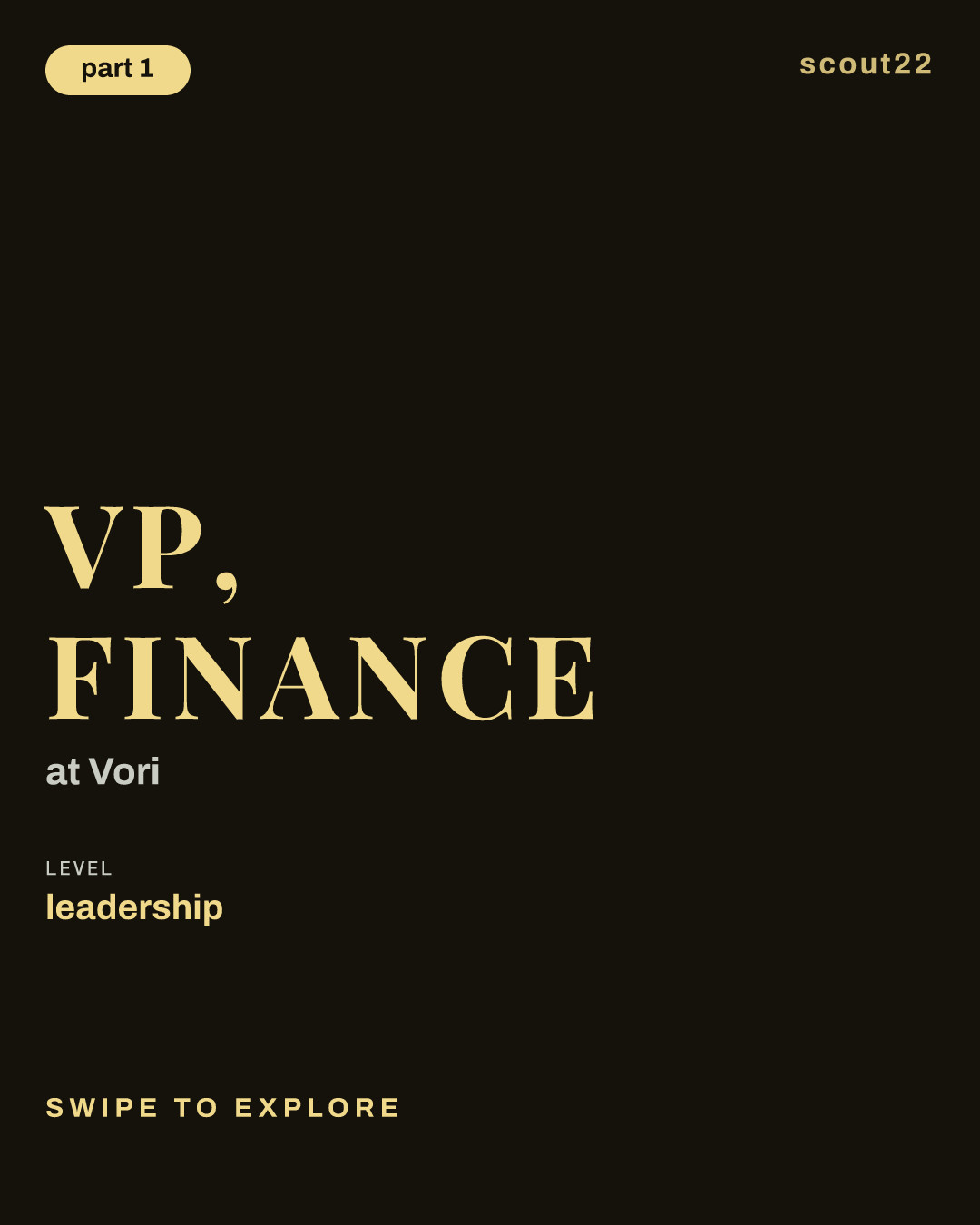 VP, Finance at Vori