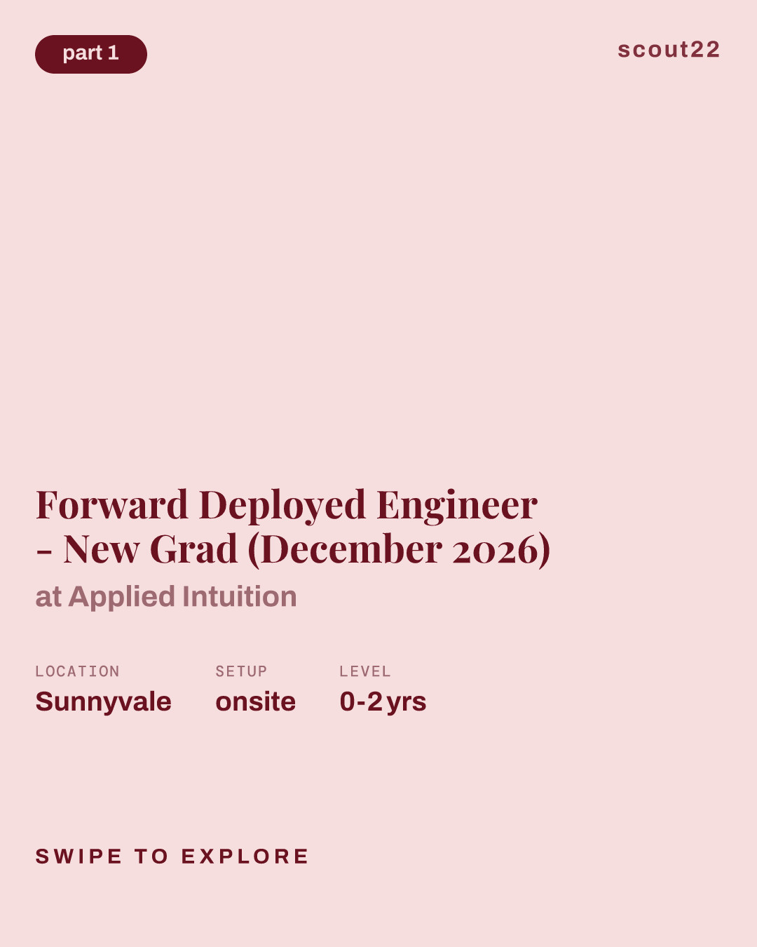 Forward Deployed Engineer - New Grad (December 2026) at Applied Intuition