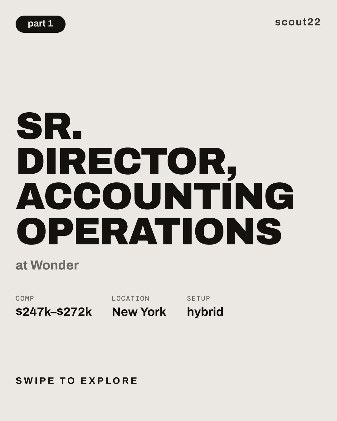 Sr. Director, Accounting Operations at Wonder