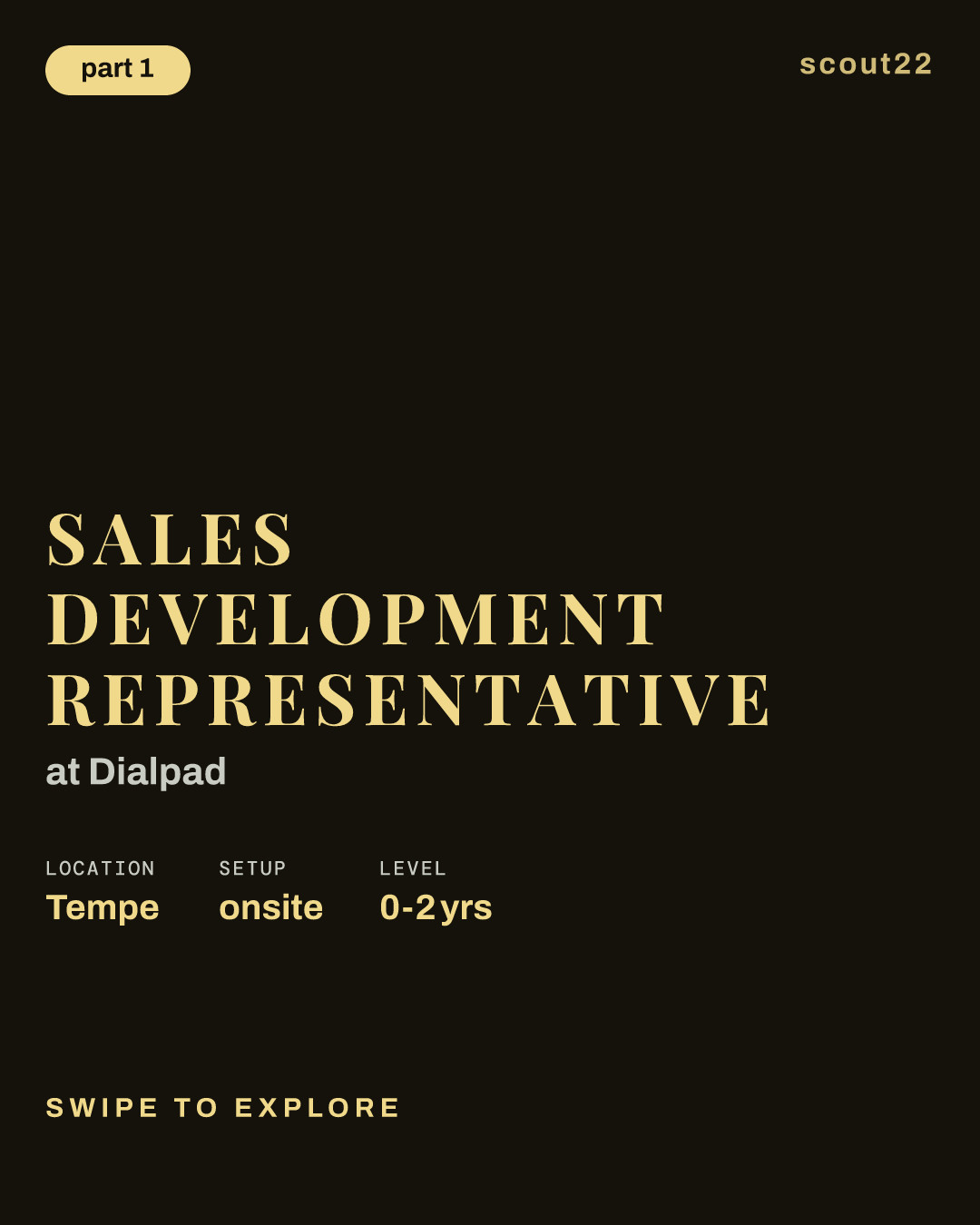 Sales Development Representative at Dialpad