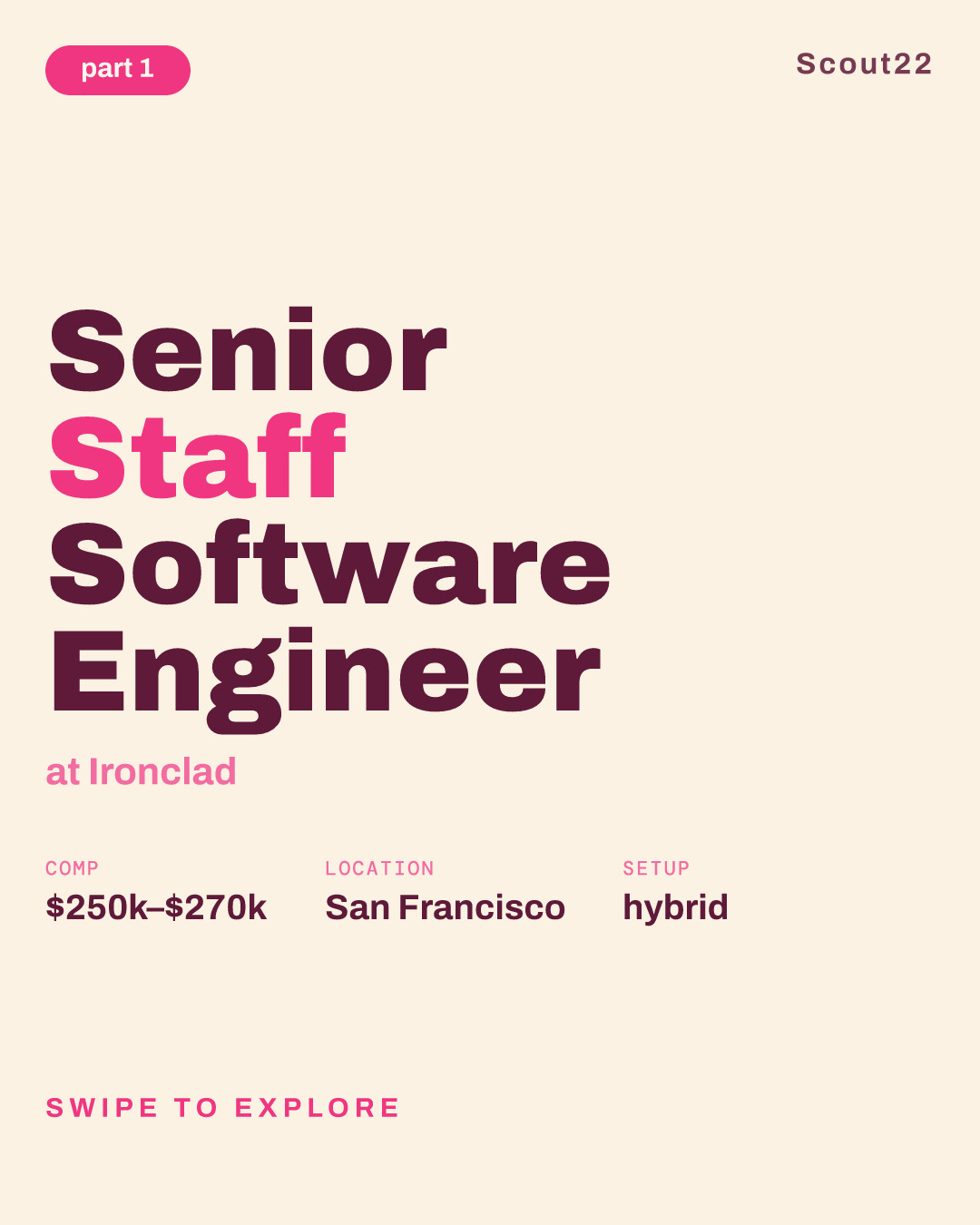 Senior Staff Software Engineer at Ironclad