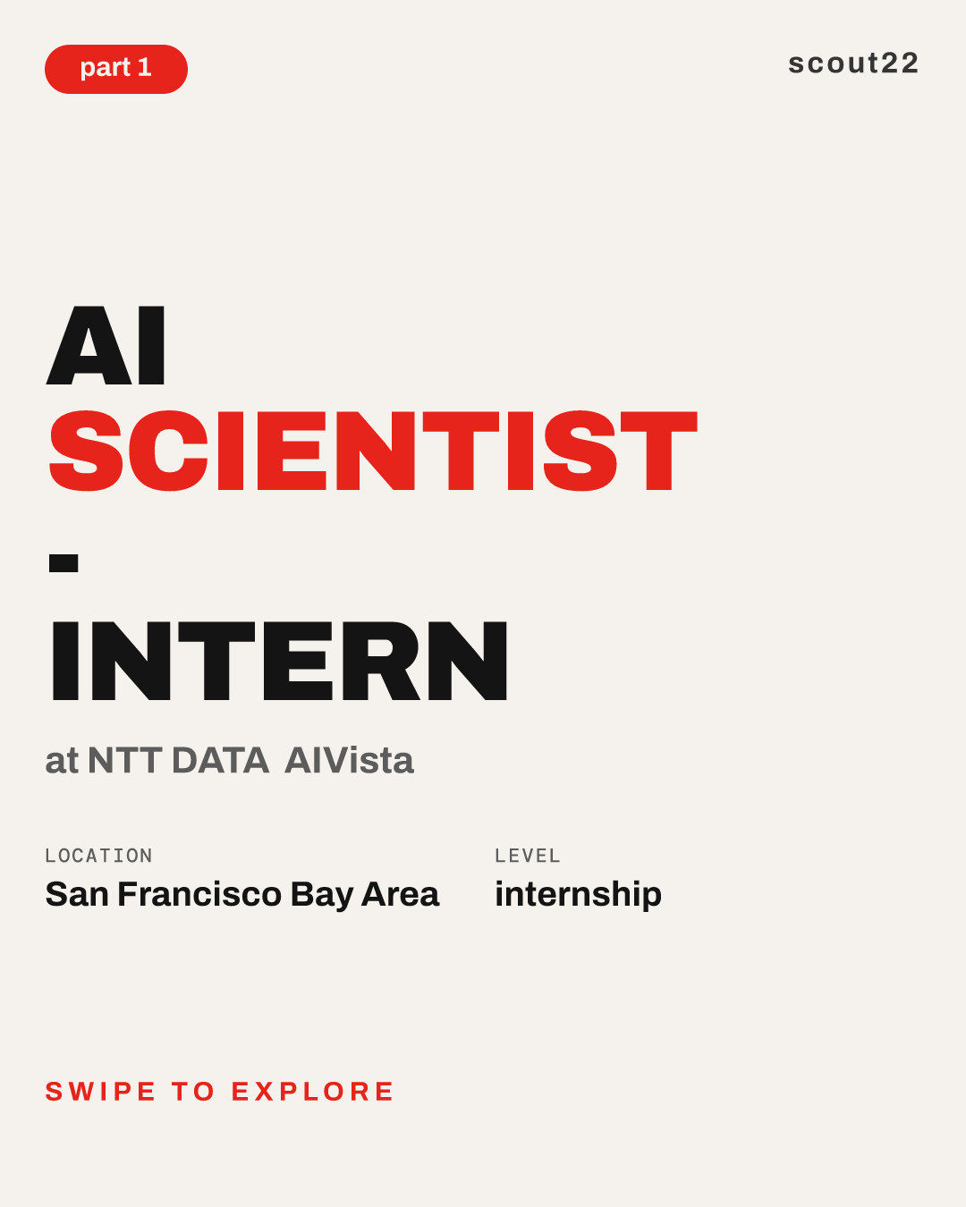 AI Scientist - Intern at NTT DATA AIVista