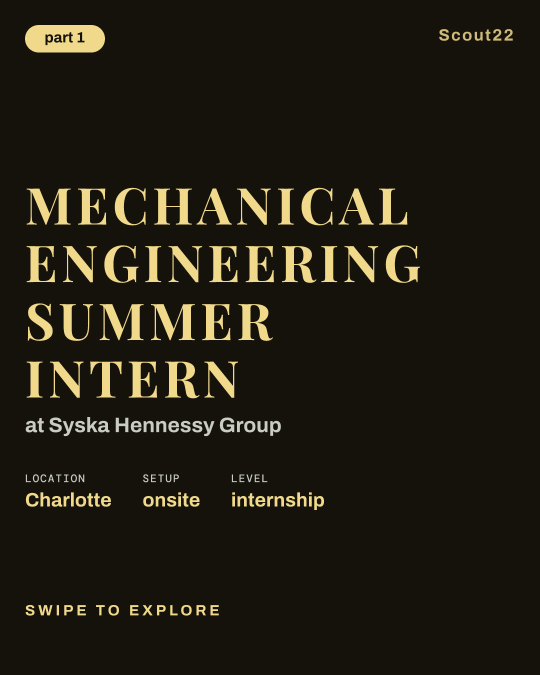 Mechanical Engineering Summer Intern at Syska Hennessy Group