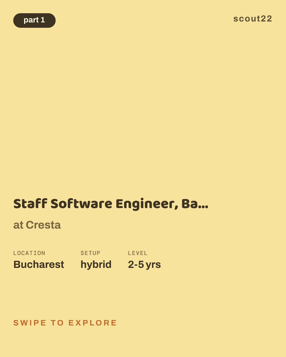 Staff Software Engineer, Backend (Bucharest) at Cresta