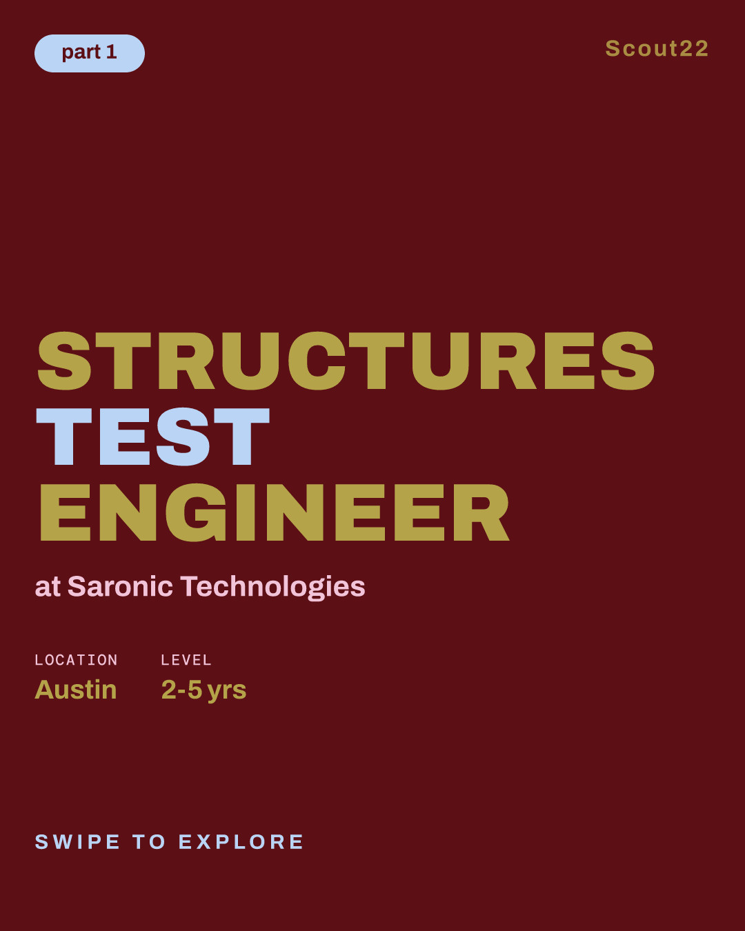 Structures Test Engineer at Saronic Technologies