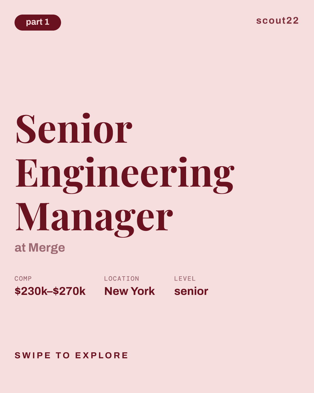 Senior Engineering Manager at Merge