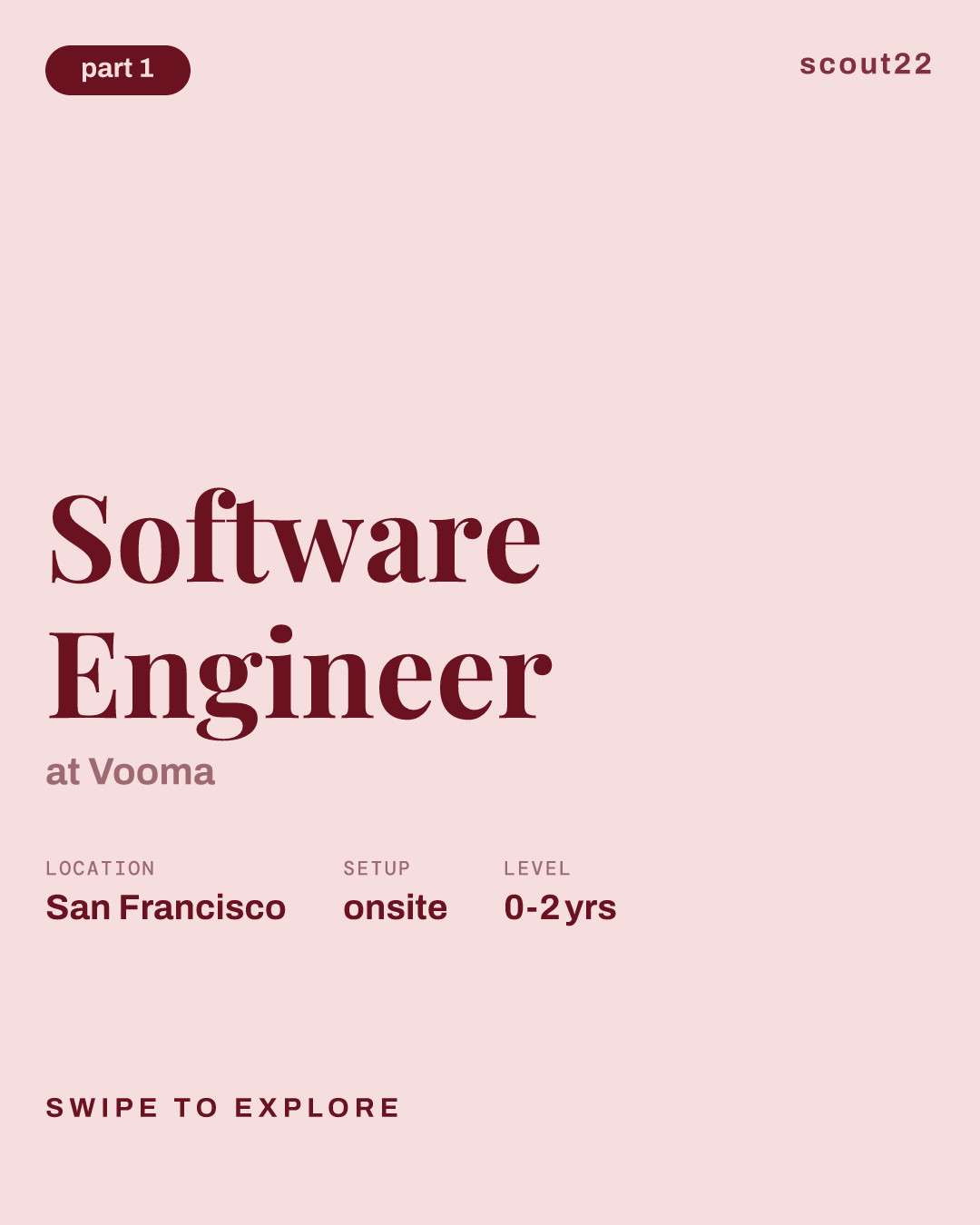 Software Engineer at Vooma