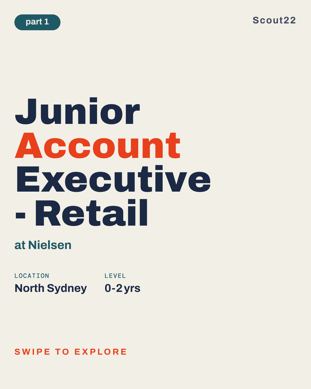 Junior Account Executive - Retail at Nielsen
