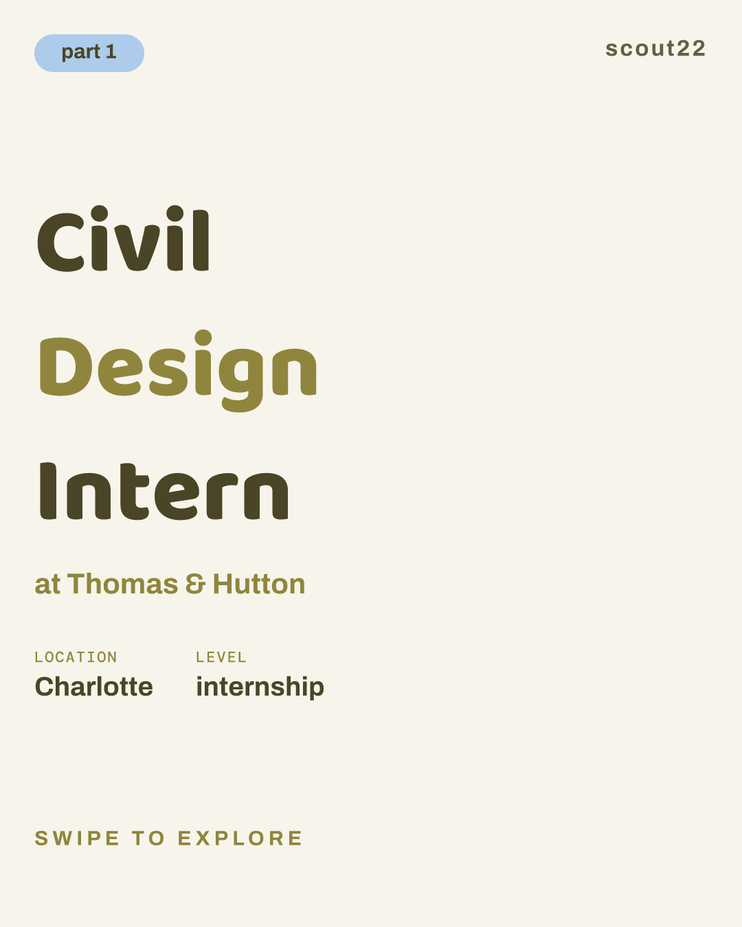 Civil Design Intern at Thomas & Hutton