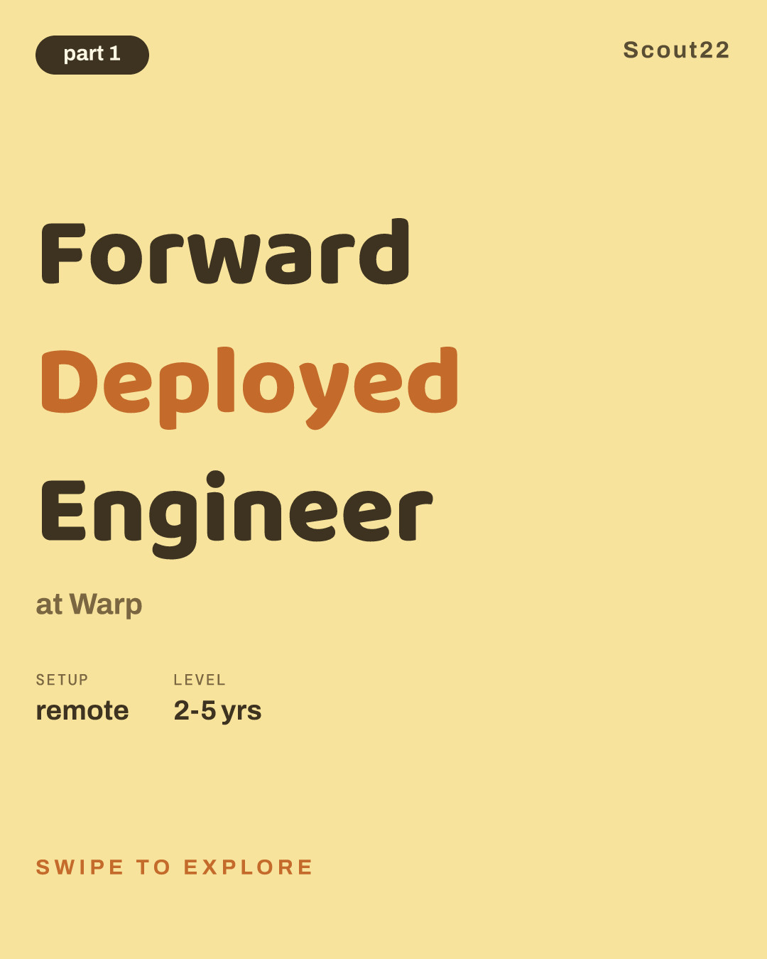 Forward Deployed Engineer at Warp