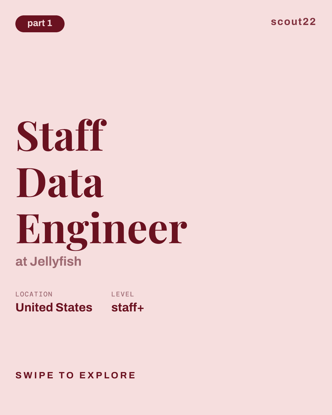 Staff Data Engineer at Jellyfish