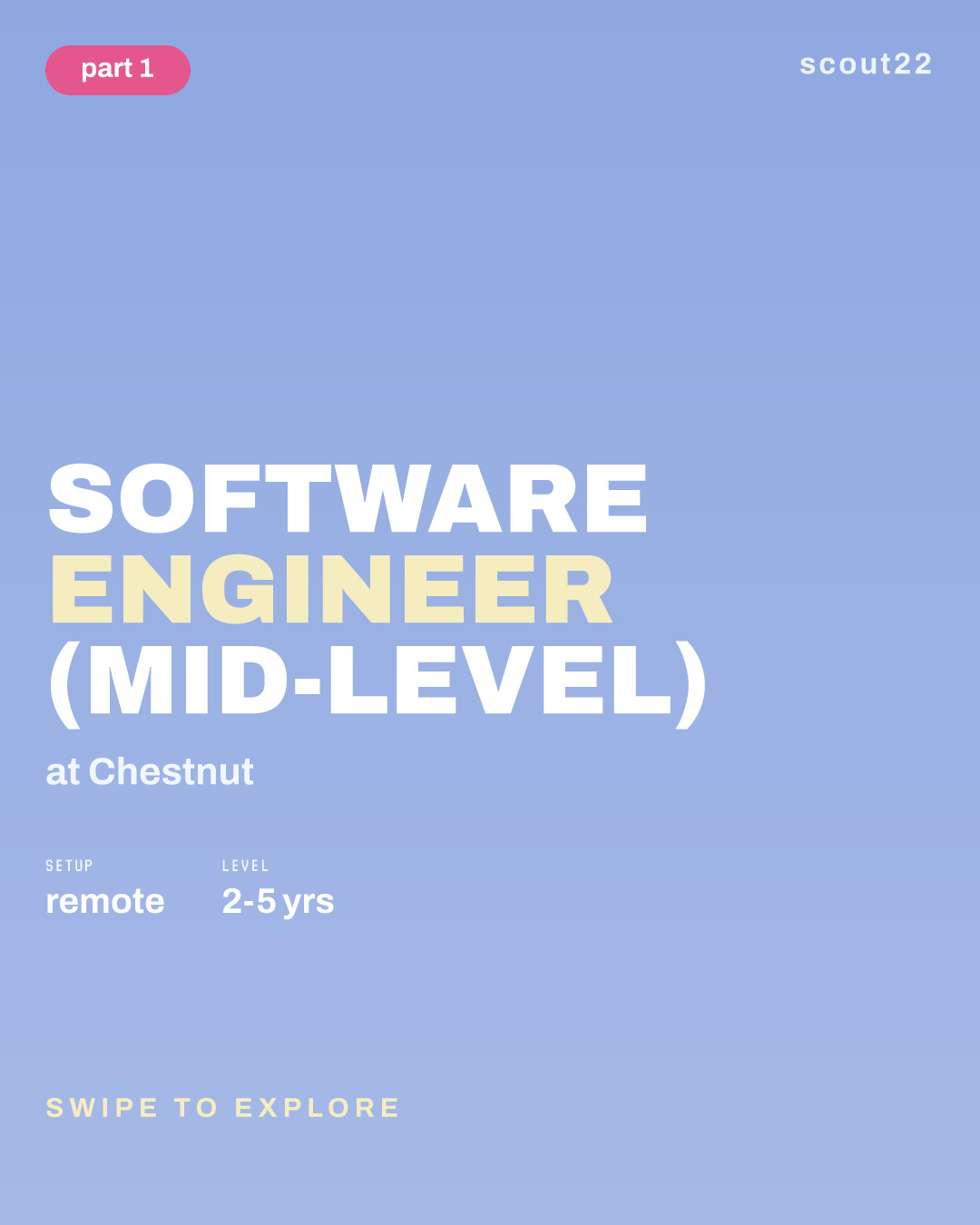 Software Engineer (Mid-Level) at Chestnut