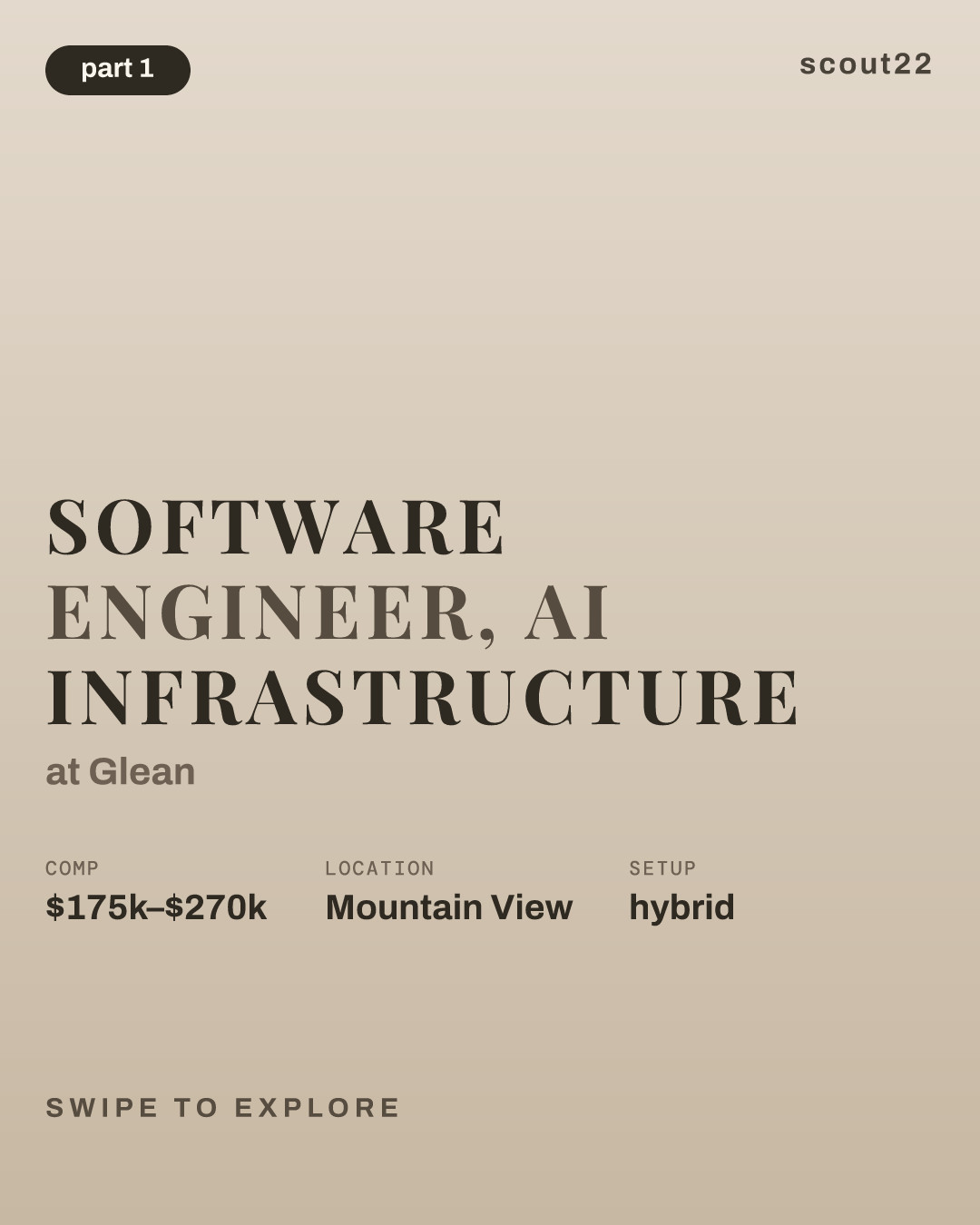 Software Engineer, AI Infrastructure at Glean