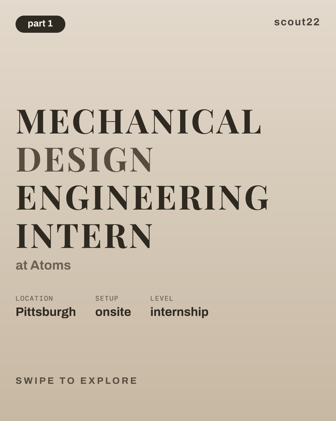 Mechanical Design Engineering Intern‬ at Atoms
