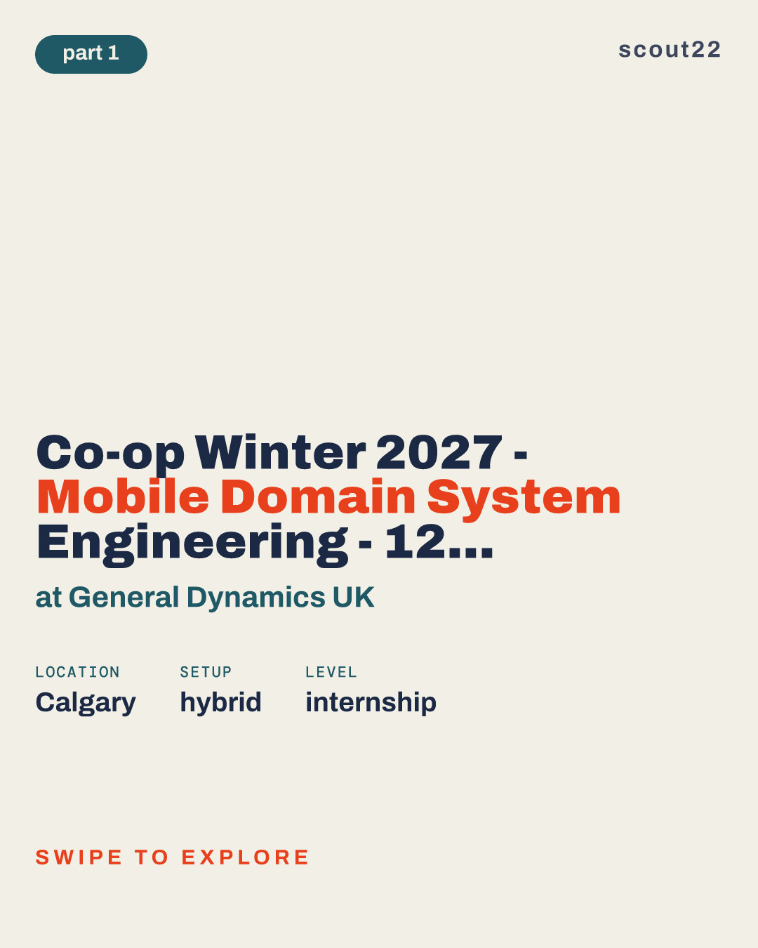 Co-op Winter 2027 - Mobile Domain System Engineering - 12 - 18 Months at General Dynamics UK